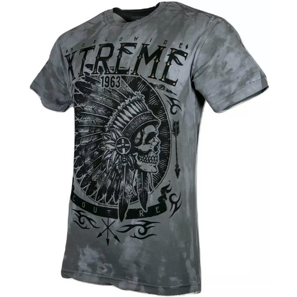 XTREME COUTURE by AFFLICTION Men's T-Shirt DESERT RAMBLER Biker MMA S-5XL - Picture 4 of 10